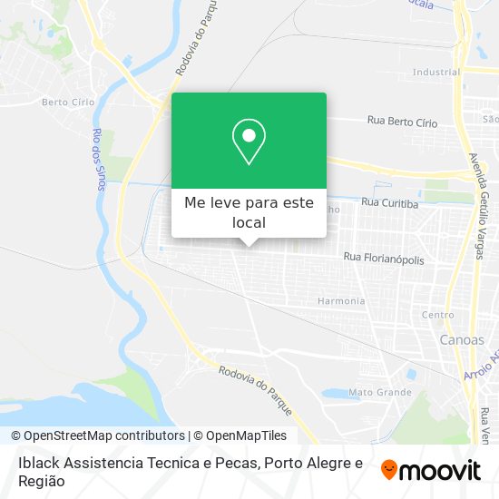 Iblack Assistencia Tecnica e Pecas mapa