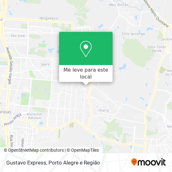Gustavo Express mapa