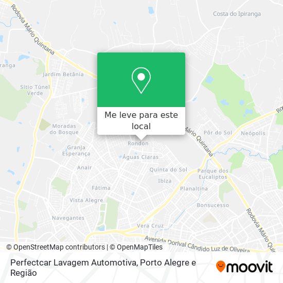 Perfectcar Lavagem Automotiva mapa