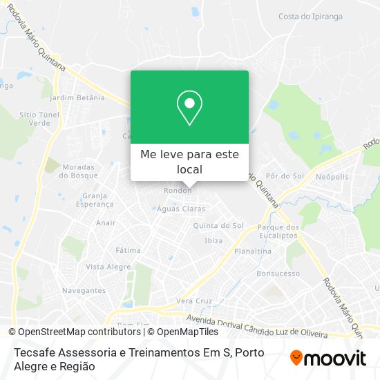 Tecsafe Assessoria e Treinamentos Em S mapa