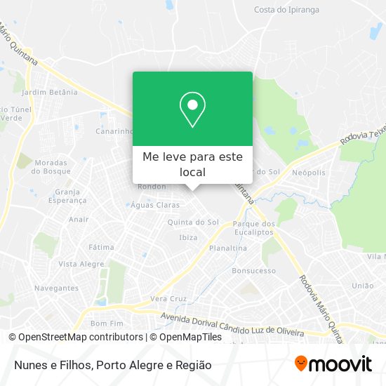 Nunes e Filhos mapa