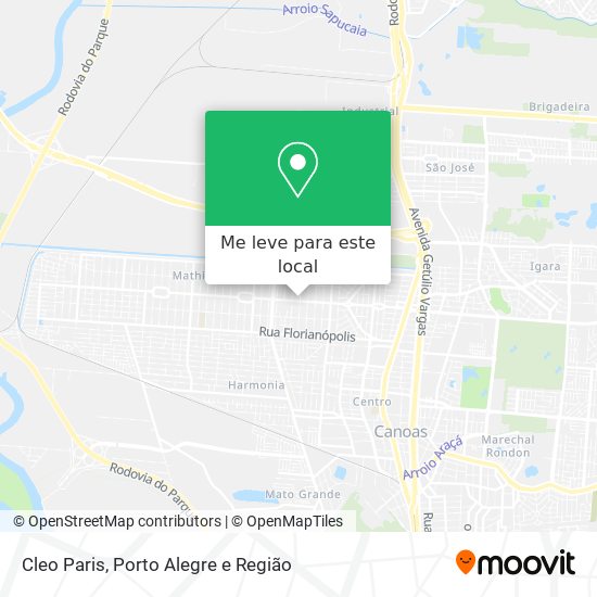 Cleo Paris mapa