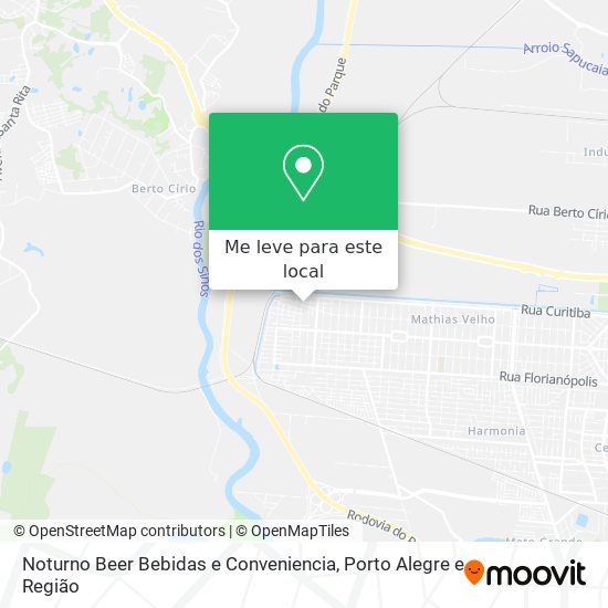 Noturno Beer Bebidas e Conveniencia mapa