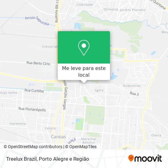 Treelux Brazil mapa