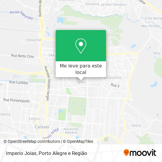 Imperio Joias mapa