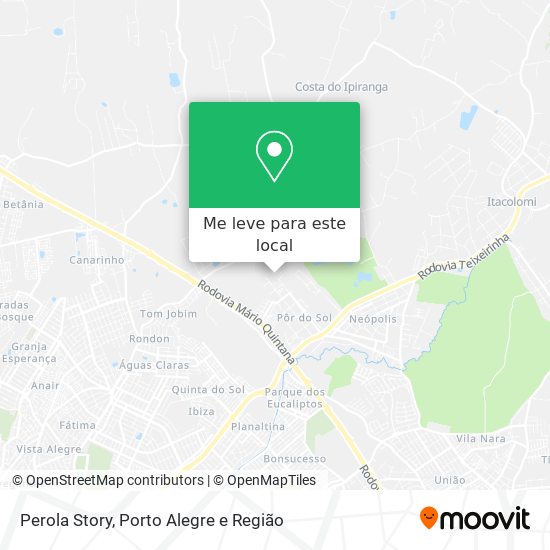 Perola Story mapa