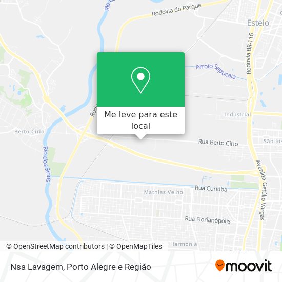 Nsa Lavagem mapa