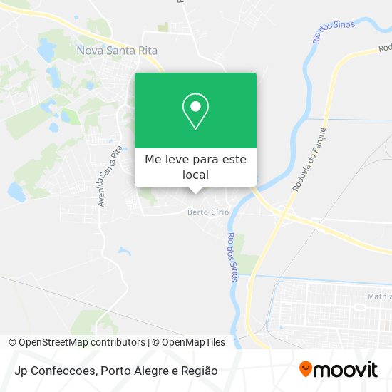 Jp Confeccoes mapa