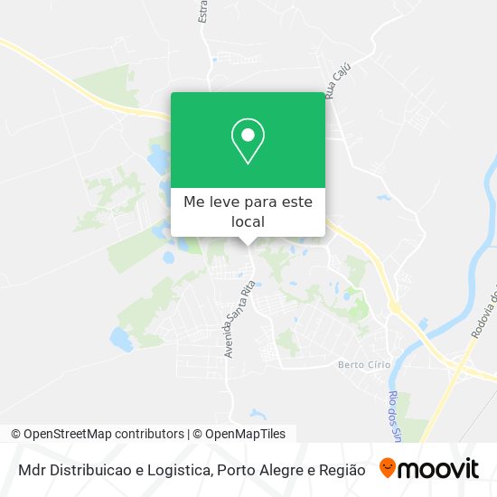 Mdr Distribuicao e Logistica mapa