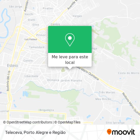 Teleceva mapa