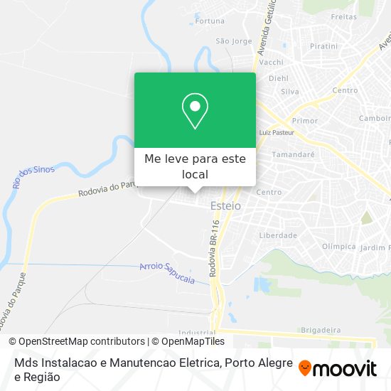 Mds Instalacao e Manutencao Eletrica mapa