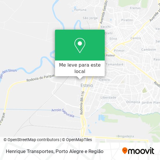 Henrique Transportes mapa