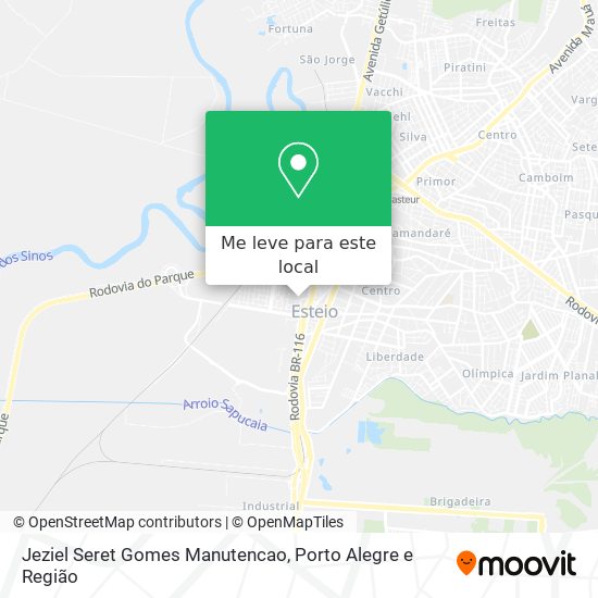 Jeziel Seret Gomes Manutencao mapa