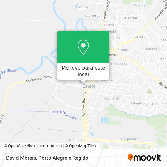 David Morais mapa