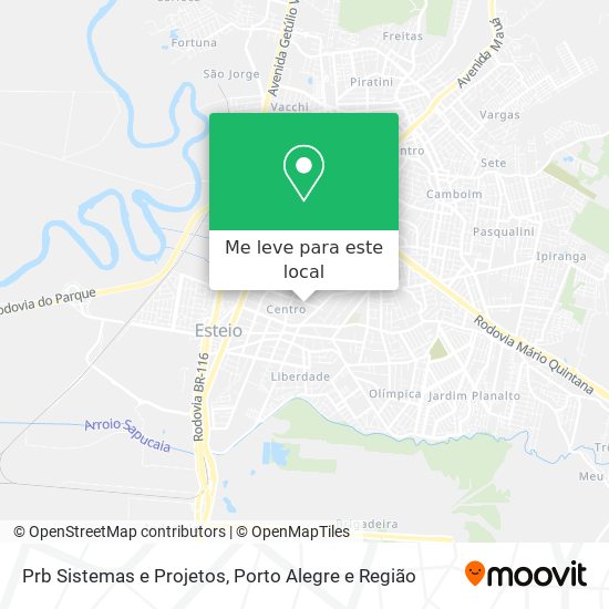 Prb Sistemas e Projetos mapa