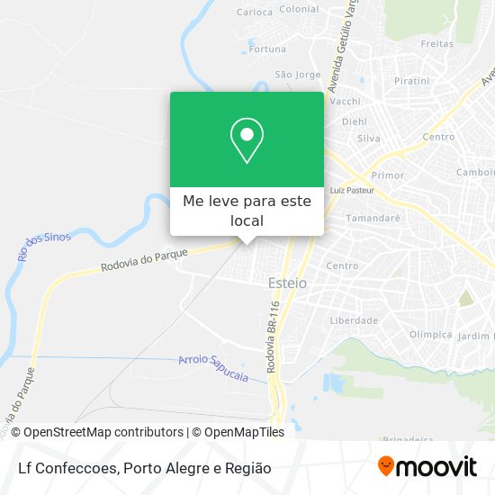 Lf Confeccoes mapa