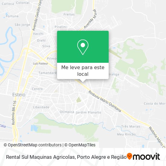 Rental Sul Maquinas Agricolas mapa