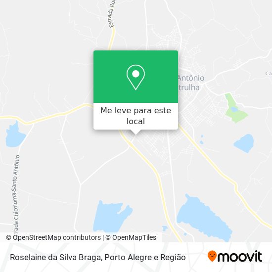Roselaine da Silva Braga mapa