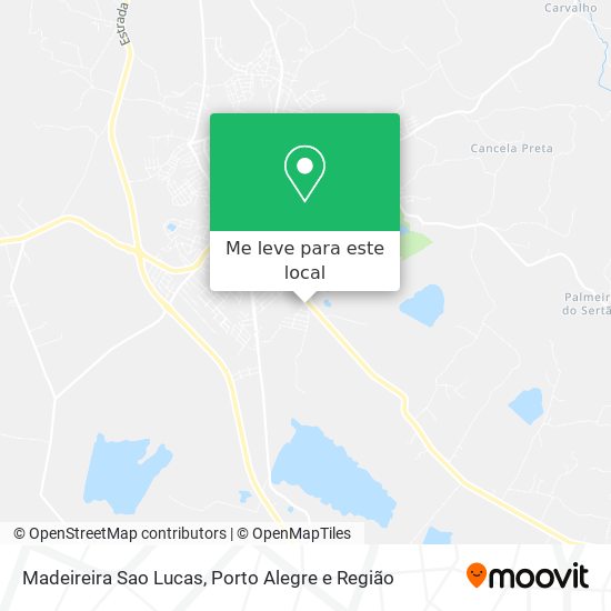 Madeireira Sao Lucas mapa