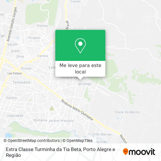 Extra Classe Turminha da Tia Beta mapa