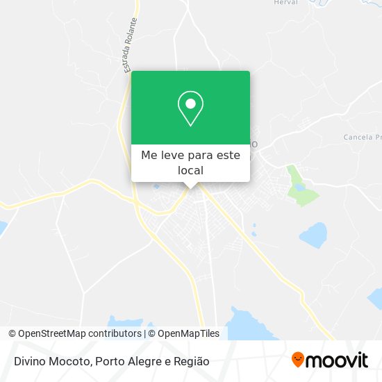 Divino Mocoto mapa