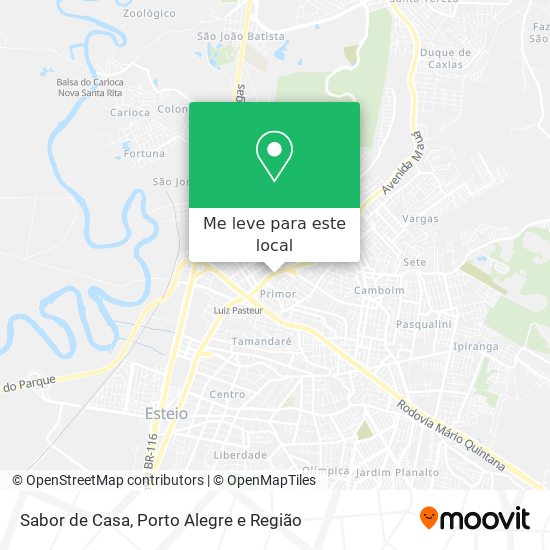 Sabor de Casa mapa