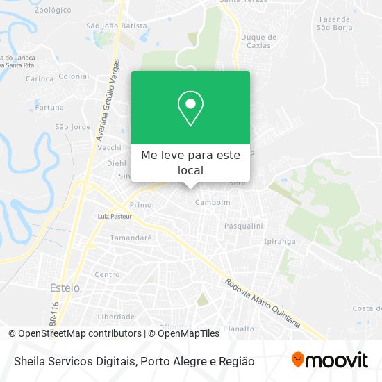 Sheila Servicos Digitais mapa