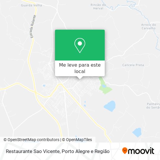 Restaurante Sao Vicente mapa