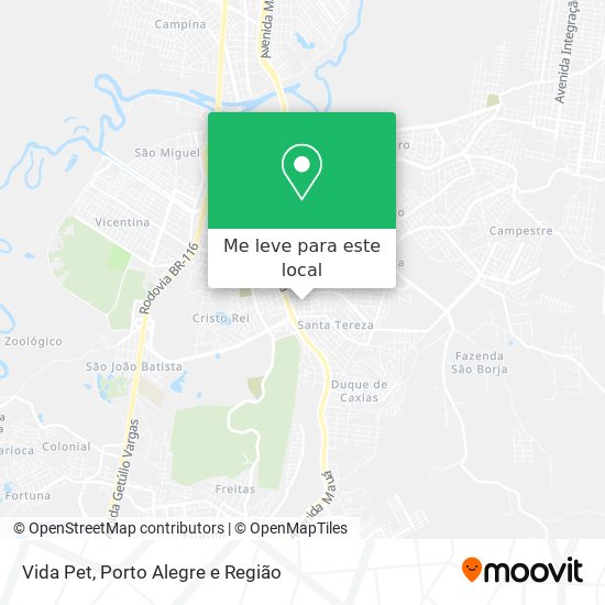 Vida Pet mapa