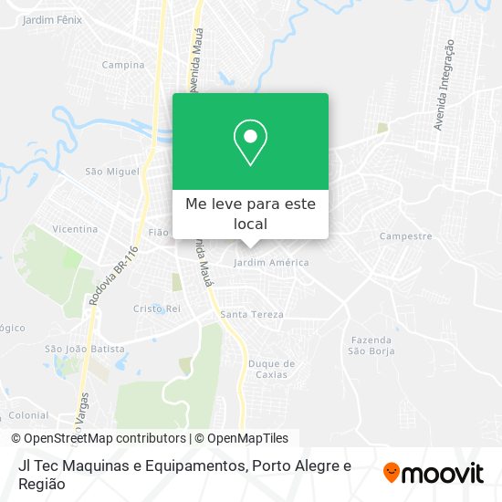 Jl Tec Maquinas e Equipamentos mapa