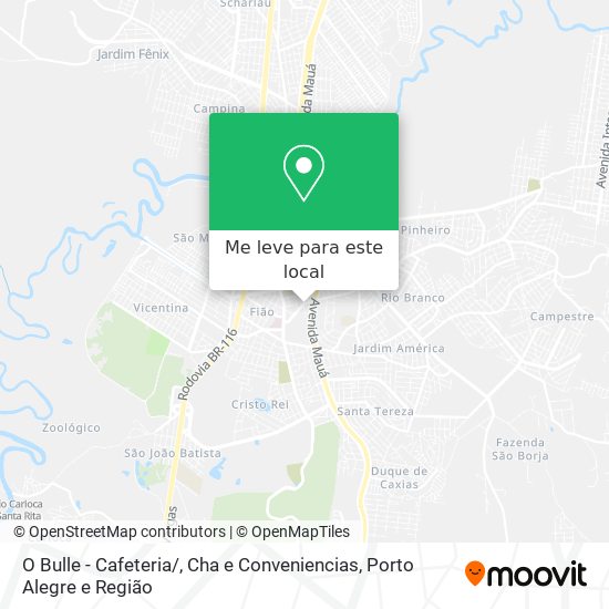 O Bulle - Cafeteria / , Cha e Conveniencias mapa