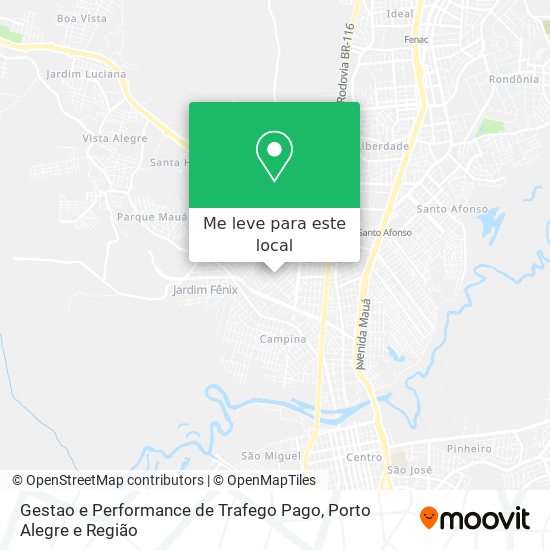 Gestao e Performance de Trafego Pago mapa