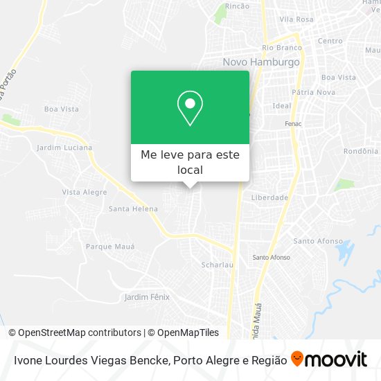 Ivone Lourdes Viegas Bencke mapa