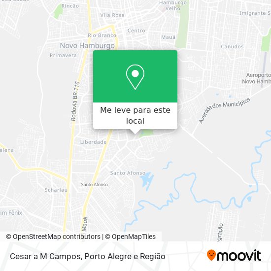 Cesar a M Campos mapa