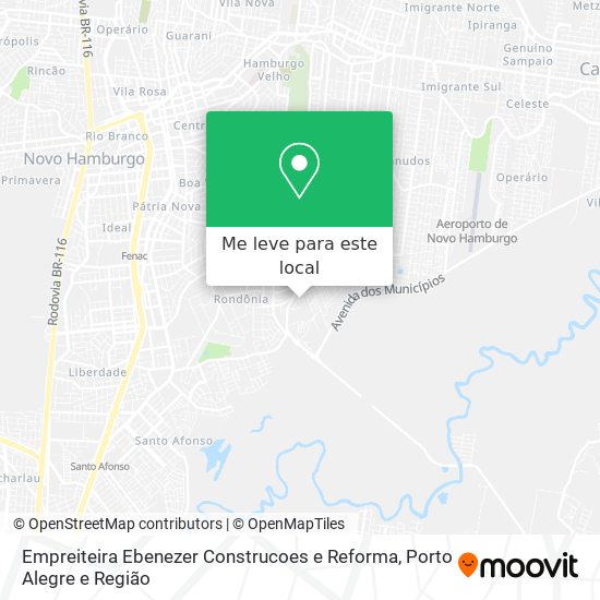 Empreiteira Ebenezer Construcoes e Reforma mapa