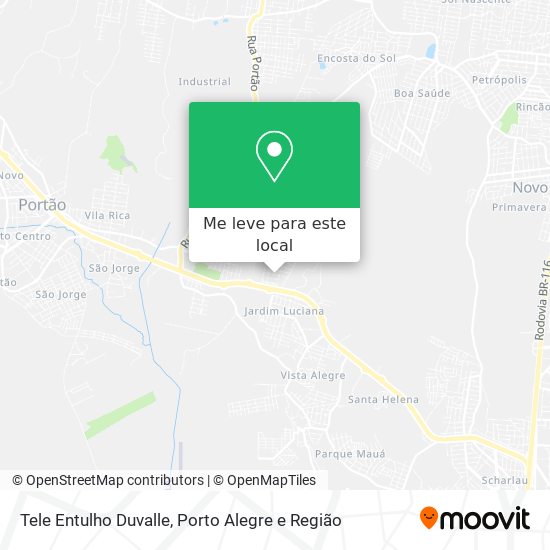 Tele Entulho Duvalle mapa