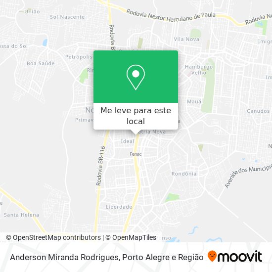 Anderson Miranda Rodrigues mapa