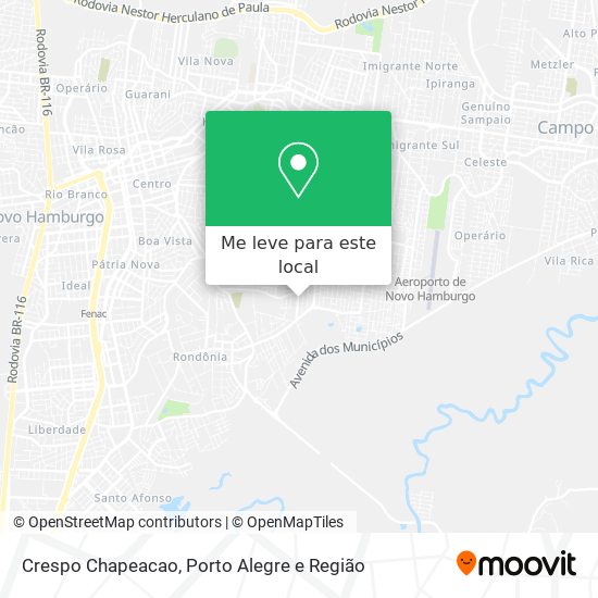 Crespo Chapeacao mapa