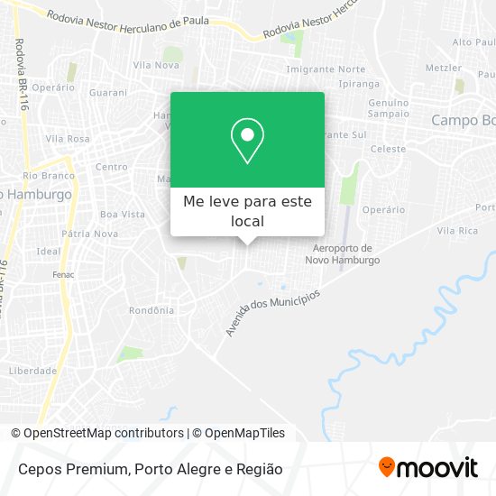 Cepos Premium mapa