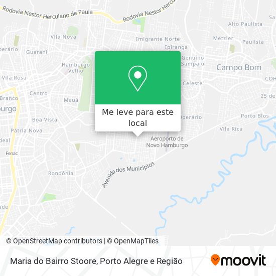 Maria do Bairro Stoore mapa