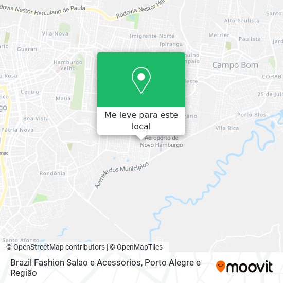 Brazil Fashion Salao e Acessorios mapa