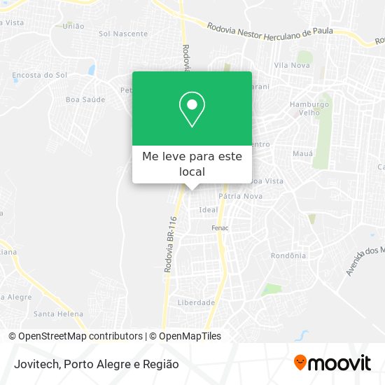 Jovitech mapa