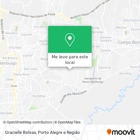Gracielle Bolsas mapa
