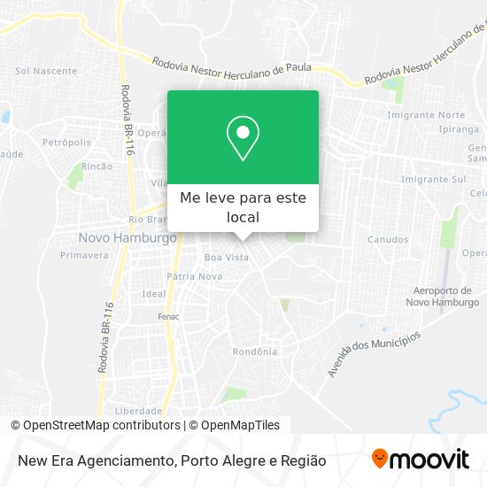 New Era Agenciamento mapa