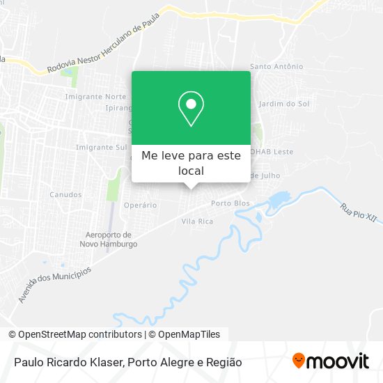 Paulo Ricardo Klaser mapa