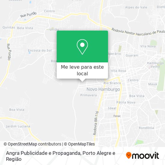 Angra Publicidade e Propaganda mapa