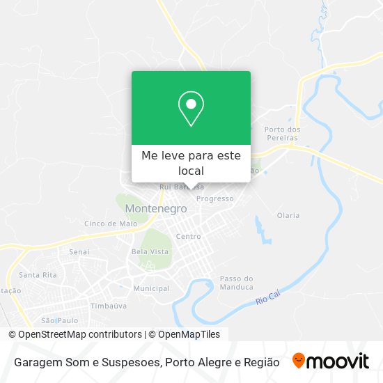 Garagem Som e Suspesoes mapa