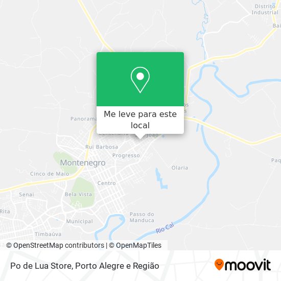 Po de Lua Store mapa