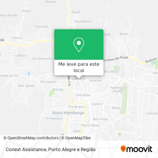 Conext Assistance mapa