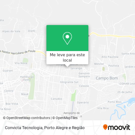 Convicta Tecnologia mapa